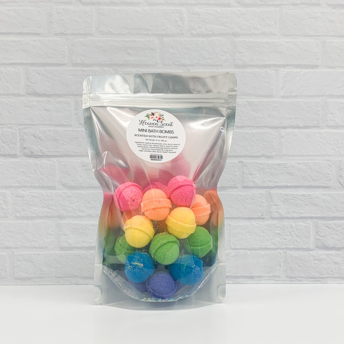 Fruity Loops - Mini Bath Bombs - Old Town Soap Co.