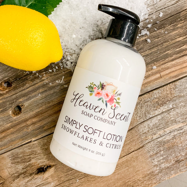 Snowflakes & Citrus Simply Soft Lotion