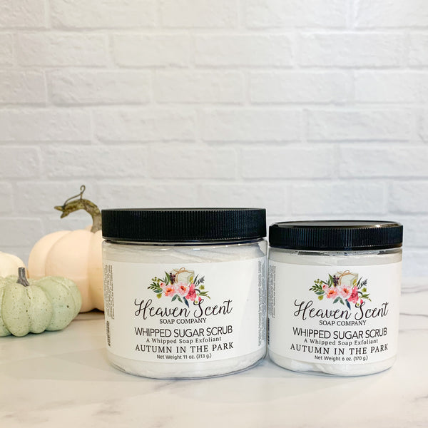 Autumn in the Park Whipped Sugar Scrub