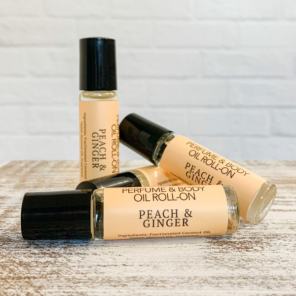Peach & Ginger Perfume Roller