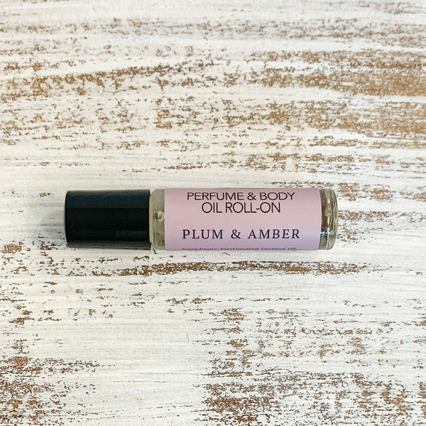 Plum & Amber Perfume Roller