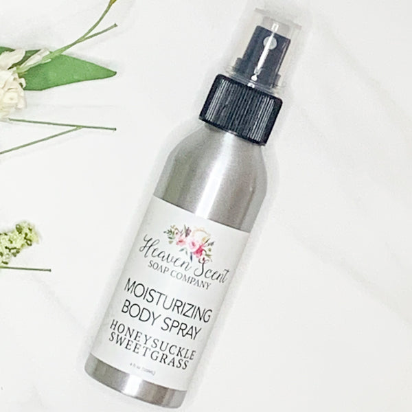 Honeysuckle Sweetgrass Moisturizing Body Spray