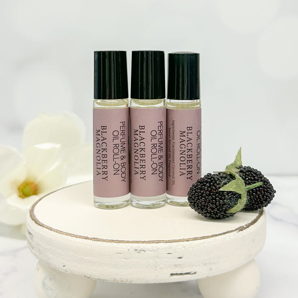 Blackberry Magnolia Perfume Roller
