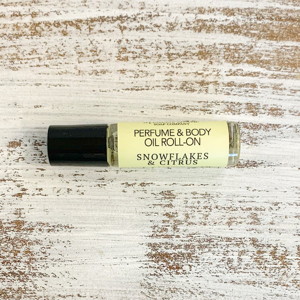 Snowflakes & Citrus Perfume Roller