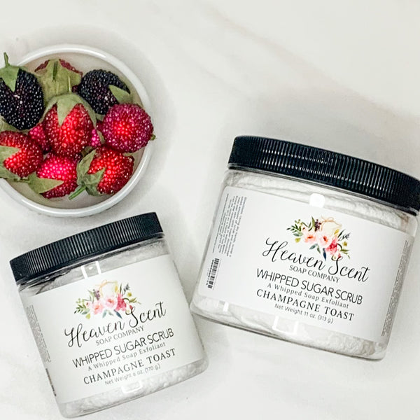 Champagne Toast Whipped Sugar Scrub