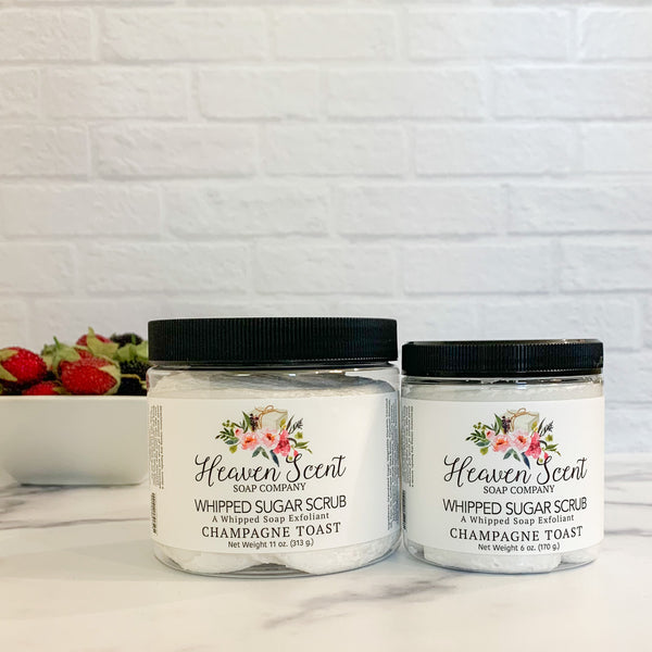 Champagne Toast Whipped Sugar Scrub