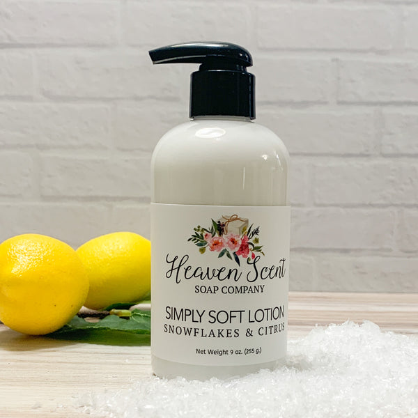 Snowflakes & Citrus Simply Soft Lotion