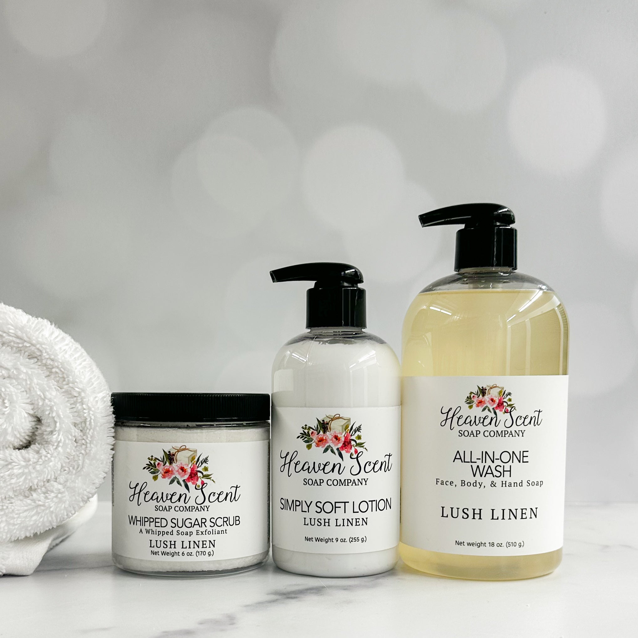 Lush Linen Gift Set