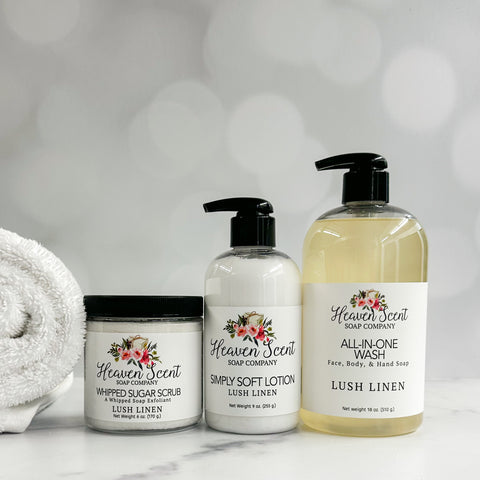 Lush Linen Gift Set