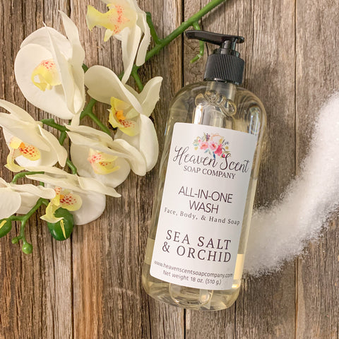 Sea Salt & Orchid All-In-One Wash