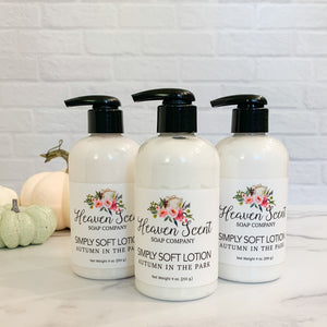 Autumn in the Park Simply Soft Lotion