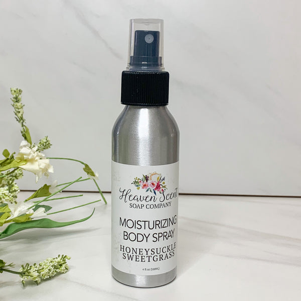 Honeysuckle Sweetgrass Moisturizing Body Spray