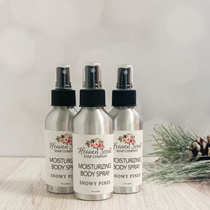 Snowy Pines Moisturizing Body Spray