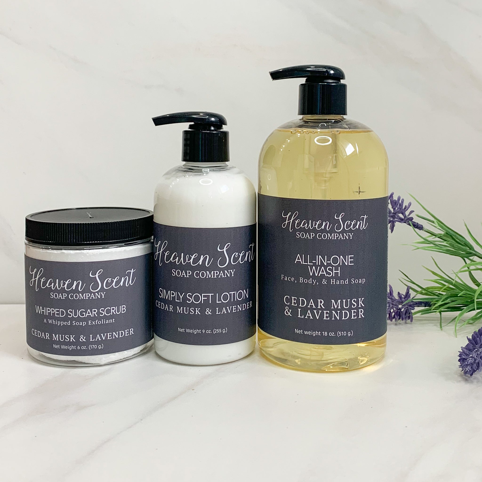 Cedar Musk & Lavender – Heaven Scent Soap Company
