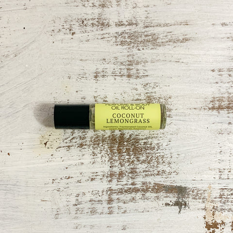 Coconut Lemongrass Perfume Roller