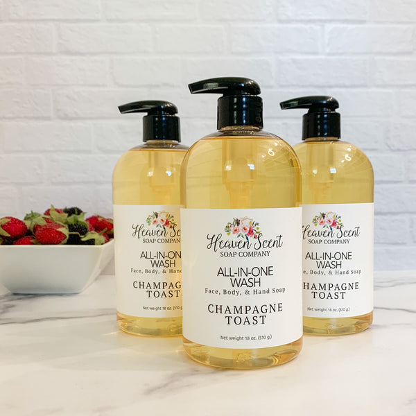 Champagne Toast All-In-One Wash