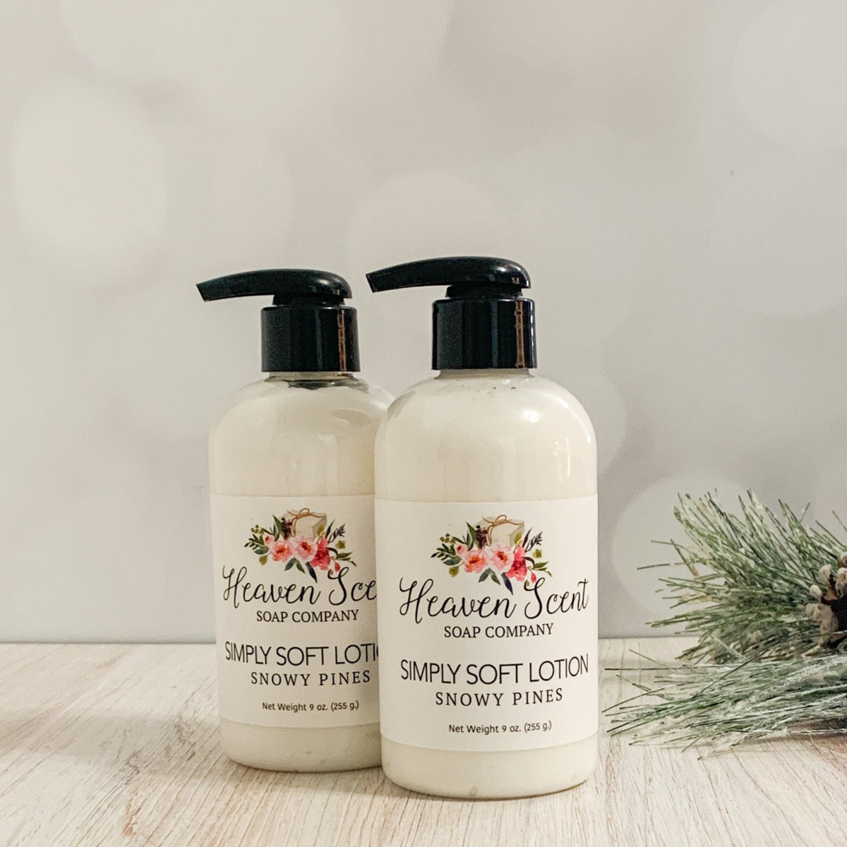 Snowy Pines Simply Soft Lotion Heaven Scent Soap Company