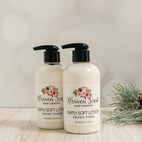 Snowy Pines Simply Soft Lotion