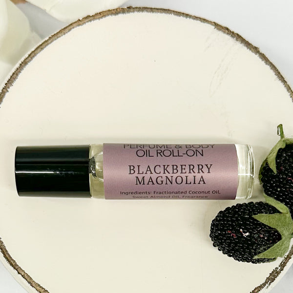 Blackberry Magnolia Perfume Roller