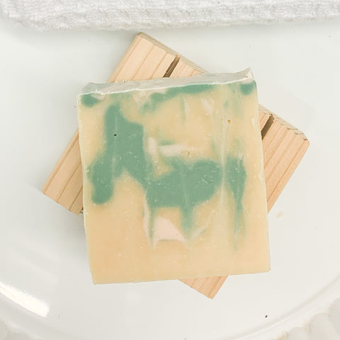 Peppermint & Eucalyptus Goat's Milk Bar Soap