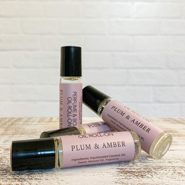 Plum & Amber Perfume Roller