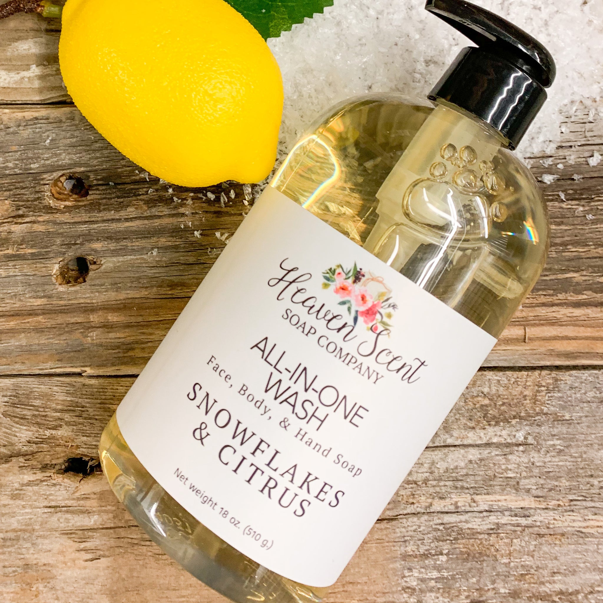 Snowflakes & Citrus All-In-One Wash